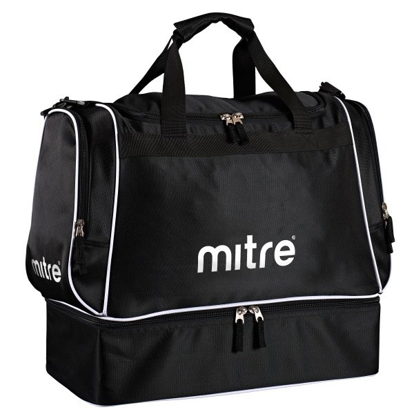 Mitre Corre Holdall Hardbase Uni Red/white