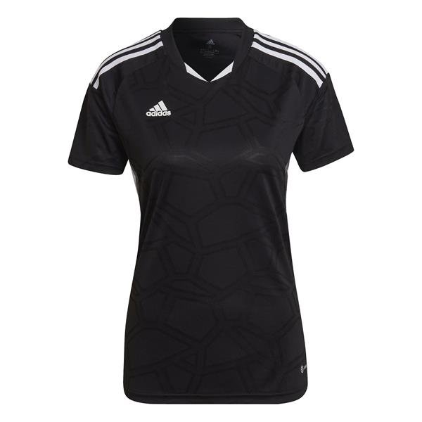 adidas Condivo 22 Womens Football Shirt Yellow/black