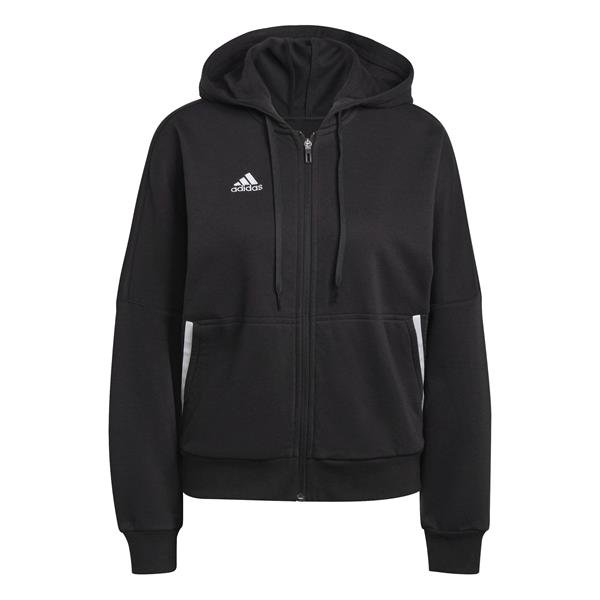 adidas Condivo 22 Full Zip Hoody Womens Navy Blue/white