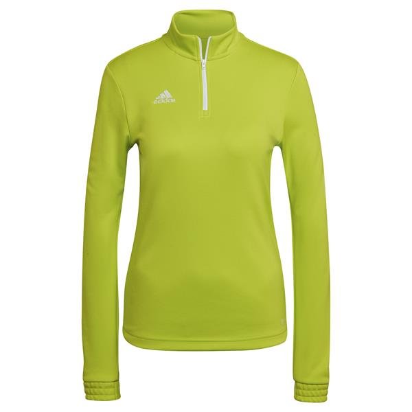 adidas Entrada 22 Navy Blue/White Training Top Womens Semi Solar Yellow/white