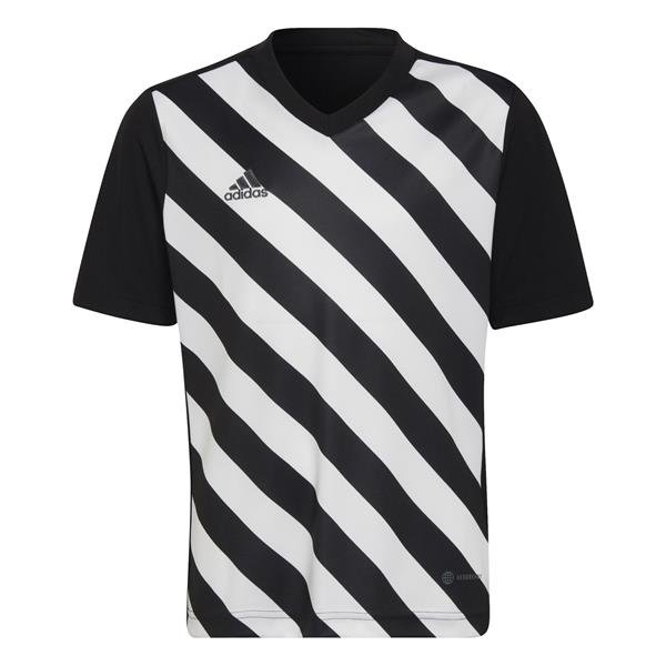 adidas Entrada 22 GFX Football Shirt White/black
