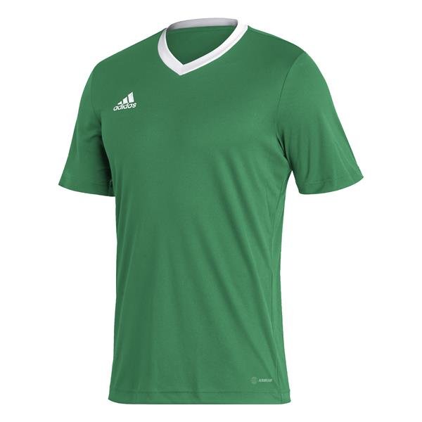 adidas Entrada 22 Team Green/White Football Shirt