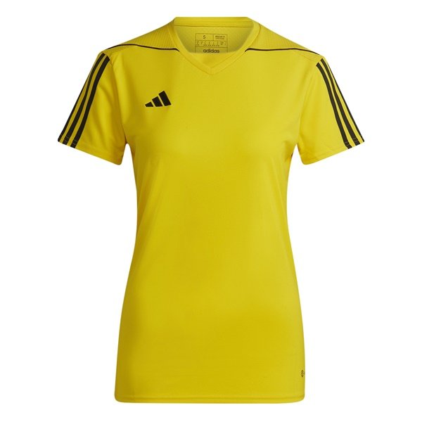 adidas Tiro 23 League Womens Team Yellow/Black Football Shirt