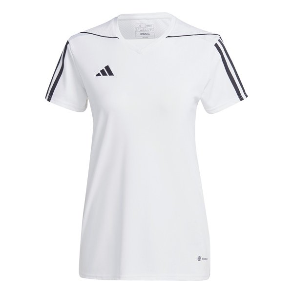 adidas Tiro 23 League Womens White/Black Football Shirt