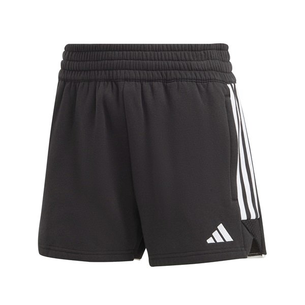 adidas Tiro 23 League Sweat Short Womens White/dark Navy