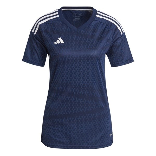 adidas Tiro 23 Competition Match Womens Team Navy Blue/White Football Shirt