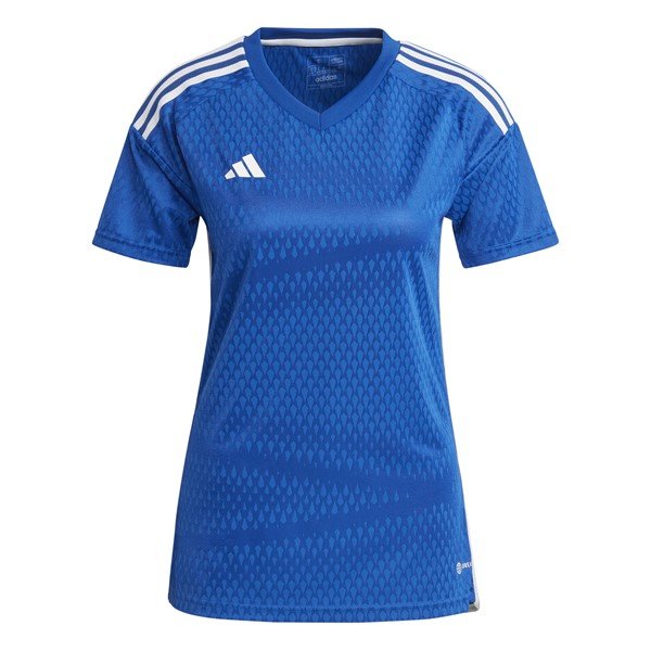 adidas Tiro 23 Competition Match Womens Team Royal Blue/White Football Shirt