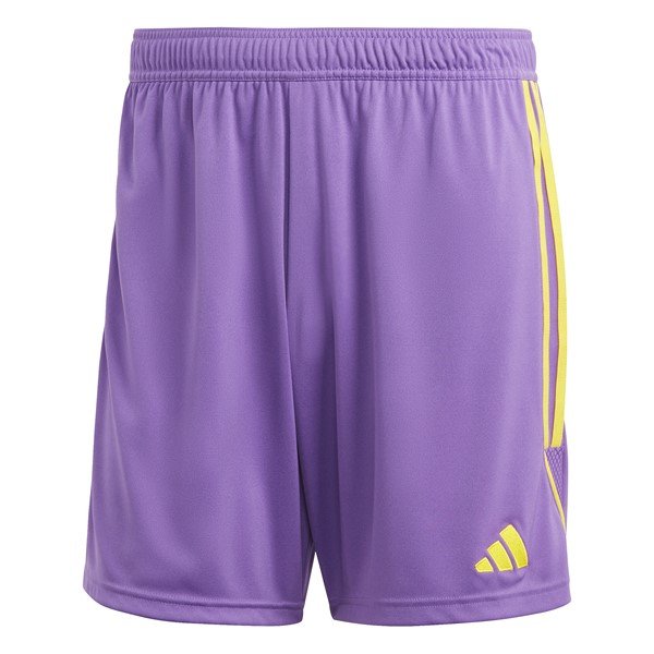 adidas Tiro 23 League Team Green/White Football Short Active Purple/yellow