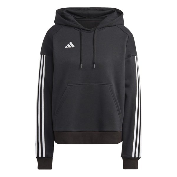 adidas Tiro 23 Competition Cotton Hoody Womens Wolf Grey/black