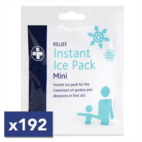 192 Instant Ice Pack First Aid Kit