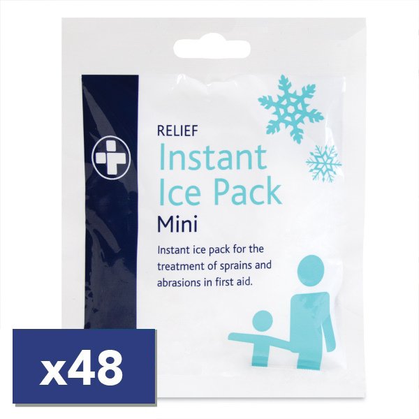 48 Instant Ice Pack First Aid Kit