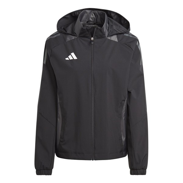 adidas Tiro 24 Competition Womens All Weather Jacket Wolf Grey/black