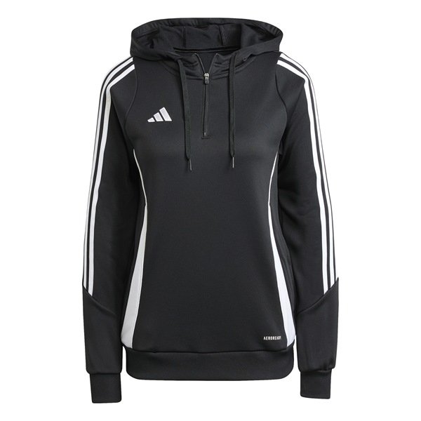 adidas Tiro 24 Womens Training Hoodie White/black