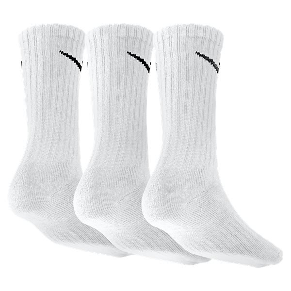 Nike Cushioned Crew Socks White/Black