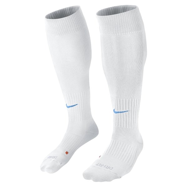 Nike Classic II White/Royal Blue Football Sock
