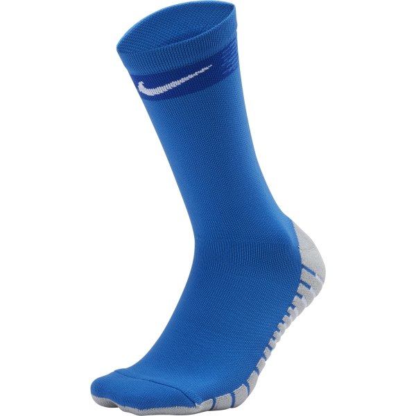 Nike Team Matchfit Crew Royal Blue/White Football Sock