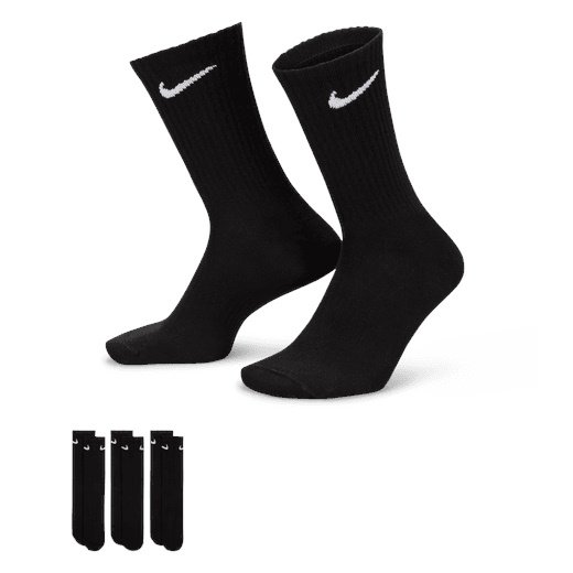 Nike Lightweight Crew Socks Black/white