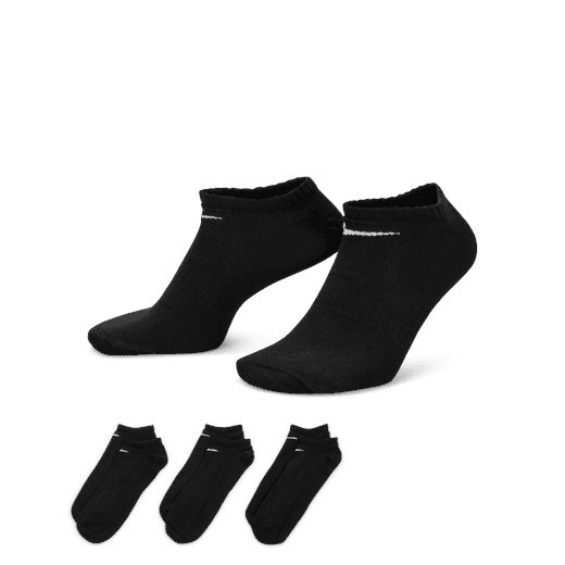 Nike Lightweight No Show Socks Black/white