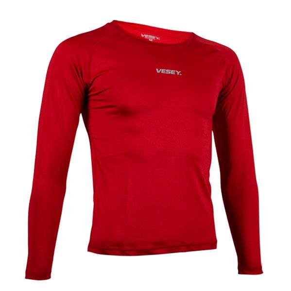 Vesey LS Base Layer Red