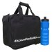 8 Water Bottles & Carry Bag Blue Bottles